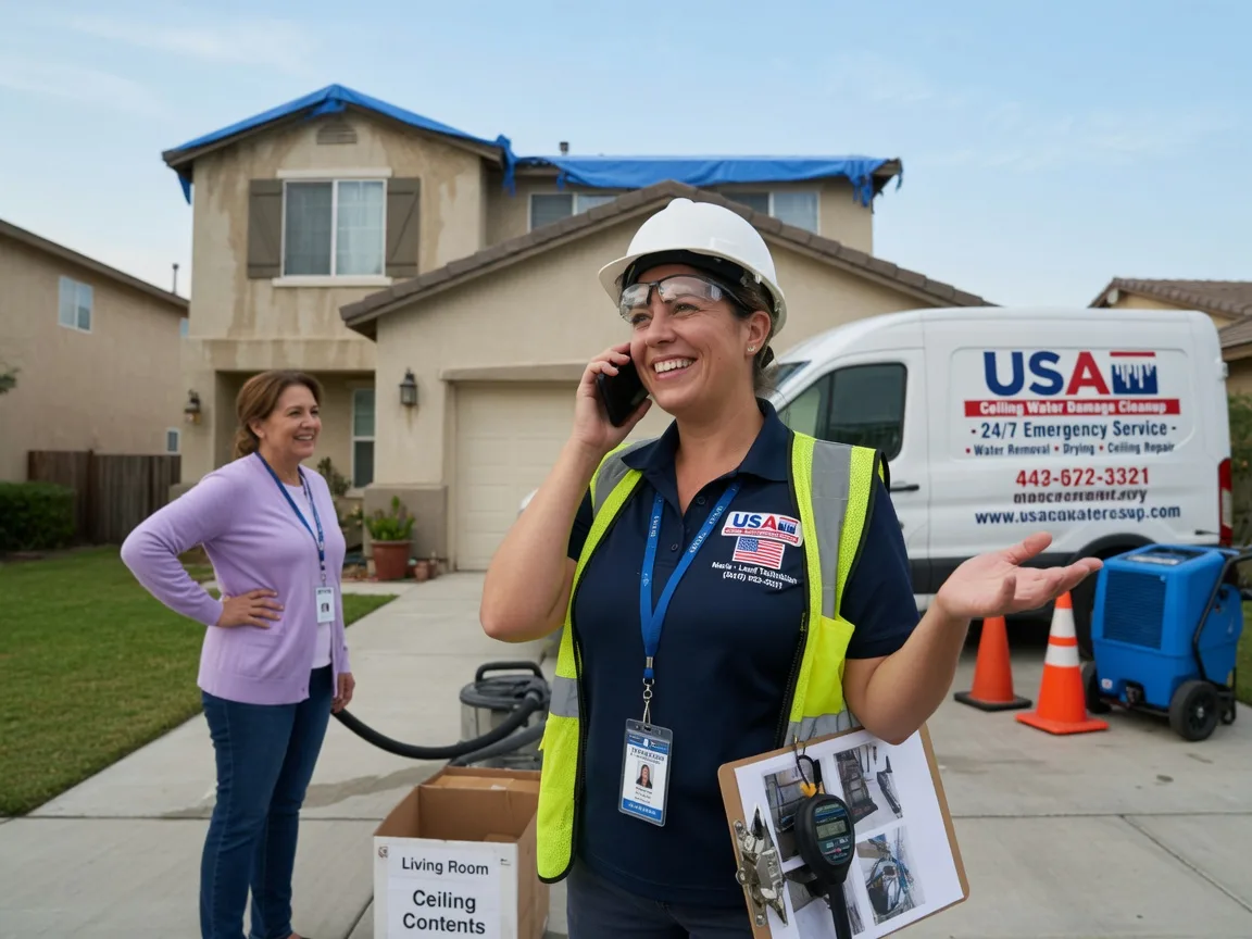 Ceiling Water Damage Restoration Rochelle, IL FAQs